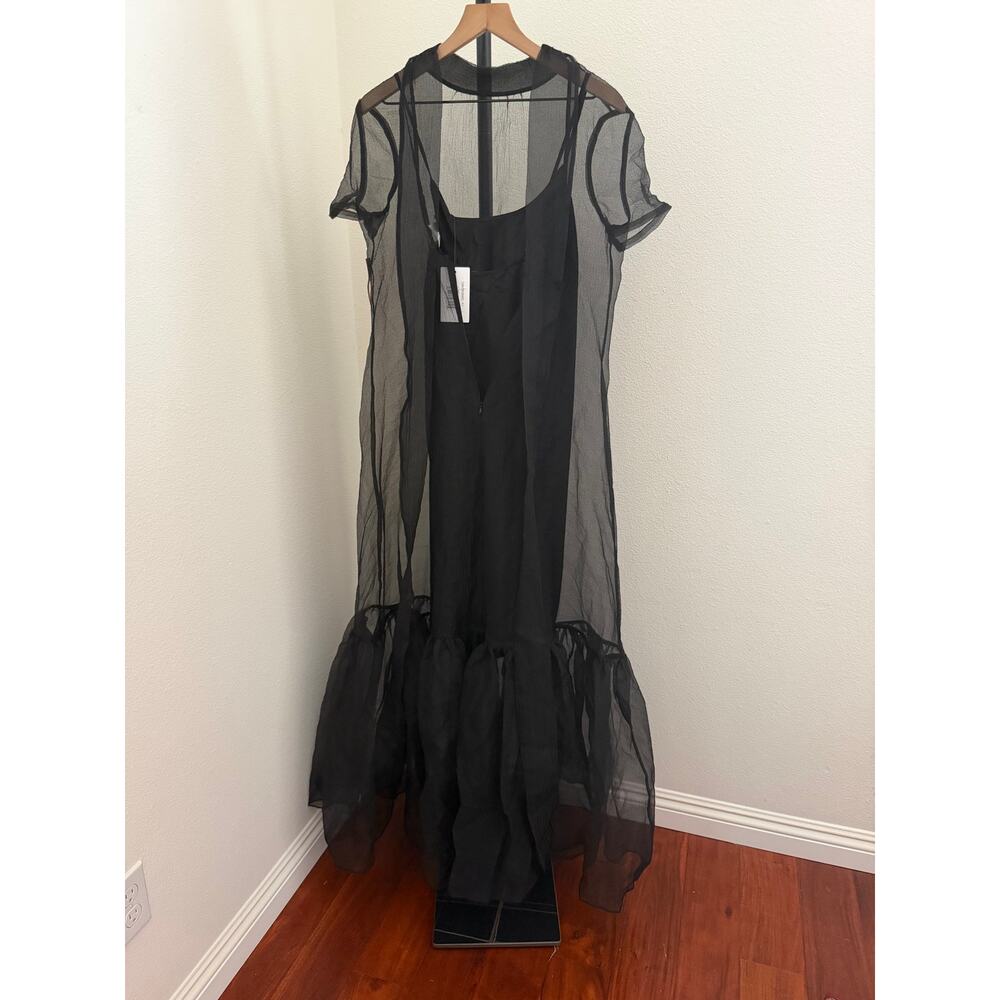 New NWT Caara Melody dress black dress sz L $245 - Picture 4 of 5